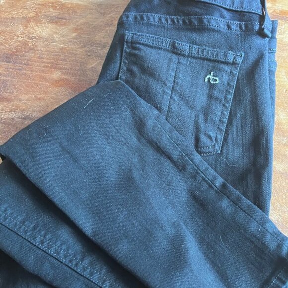 RAG & bone black skinny jeans size 24 - Picture 10 of 11